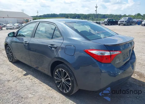 2015 Toyota Corolla S Plus z USA, uszkodzony, nr VIN 2T1BURHE5FC412012